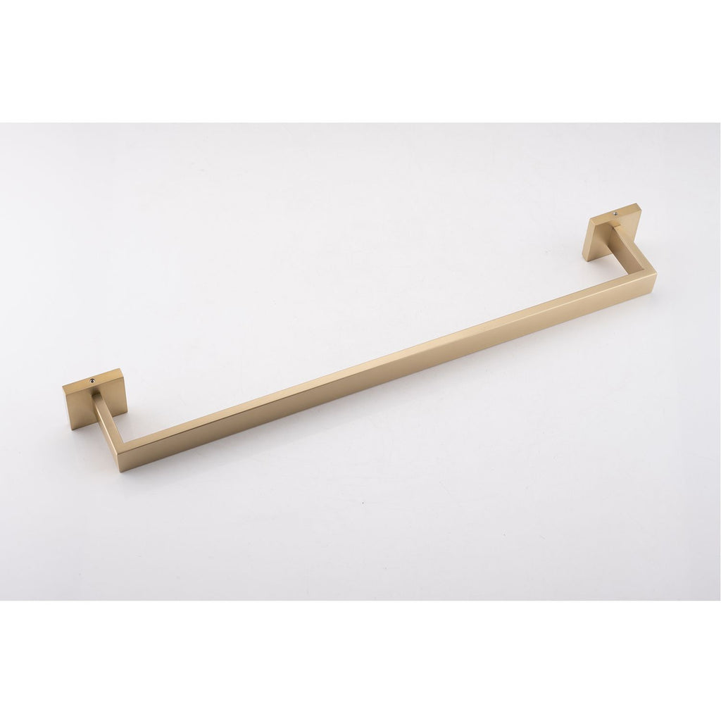 4-Piece Wall-Mounted Bathroom Hardware Set with Hidden Mounts