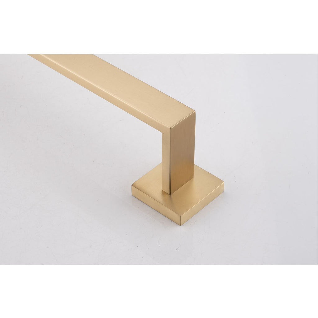 4-Piece Wall-Mounted Bathroom Hardware Set with Hidden Mounts