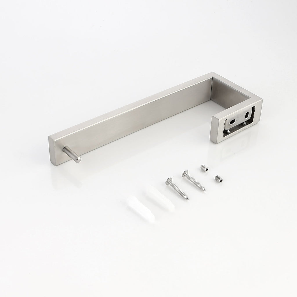 4-Piece Stainless Steel Bathroom Hardware Set for Organized Spaces