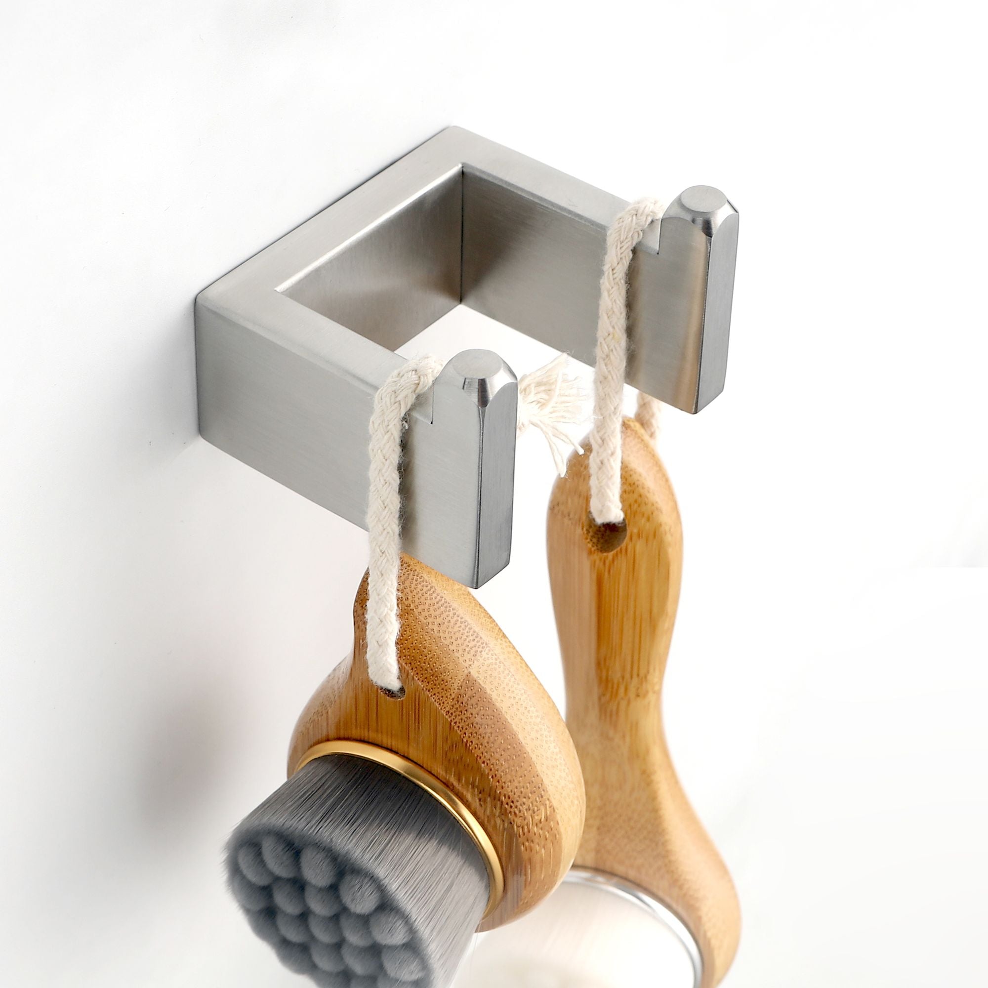 4-Piece Stainless Steel Bathroom Hardware Set for Organized Spaces