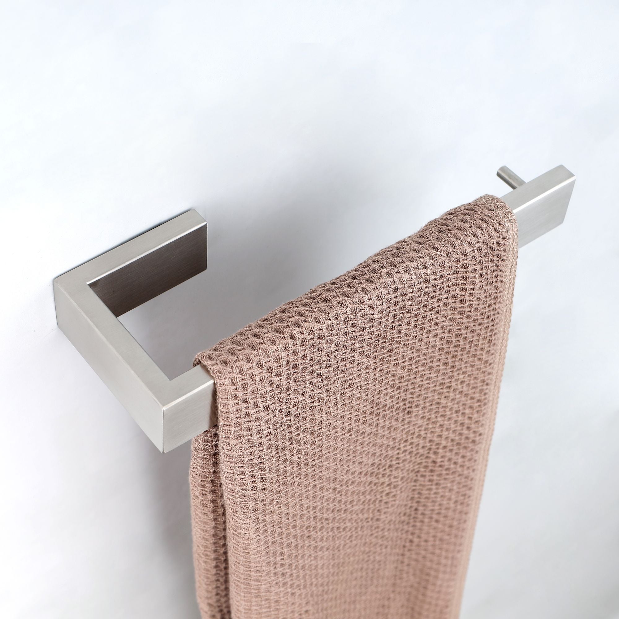 4-Piece Stainless Steel Bathroom Hardware Set for Organized Spaces