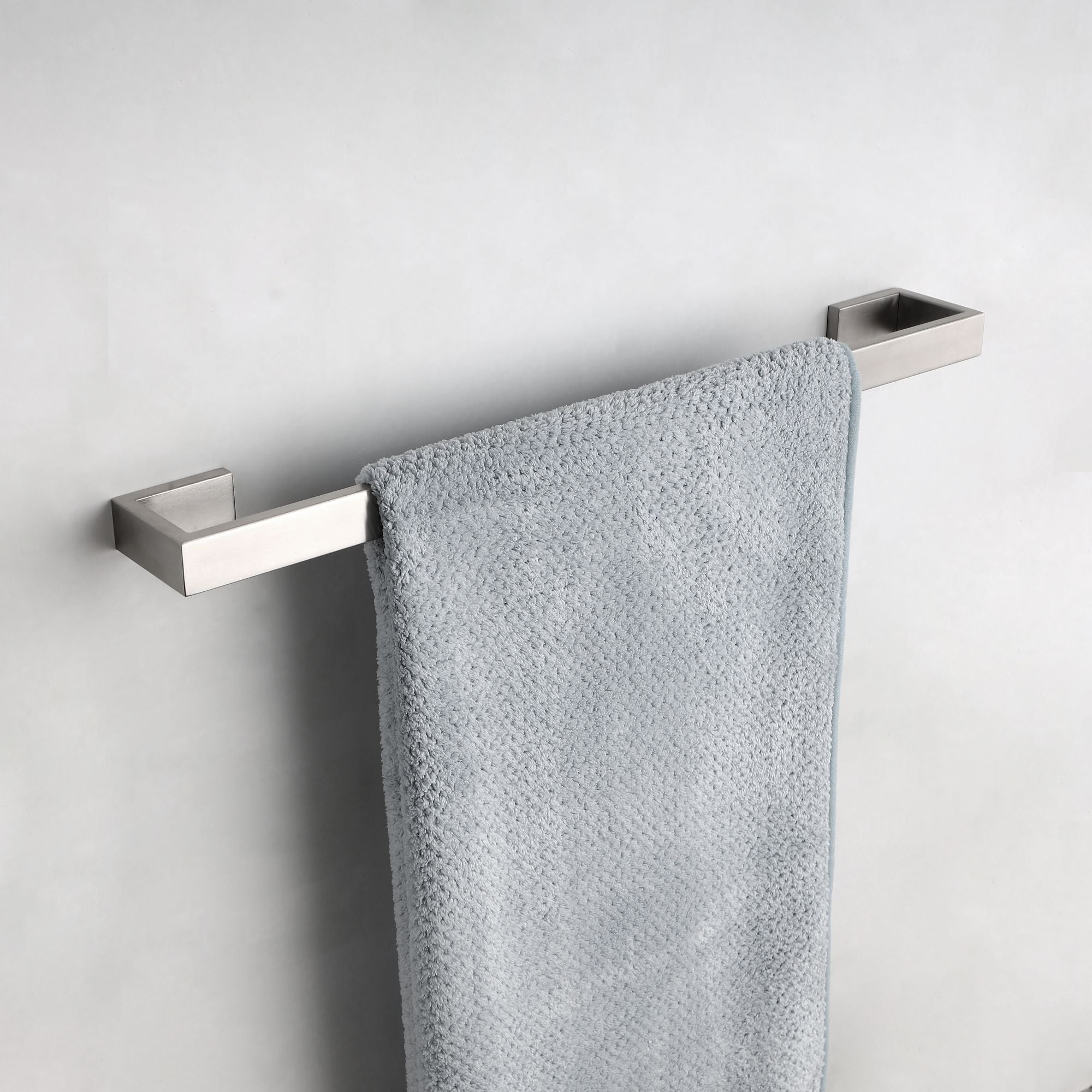 4-Piece Stainless Steel Bathroom Hardware Set for Organized Spaces