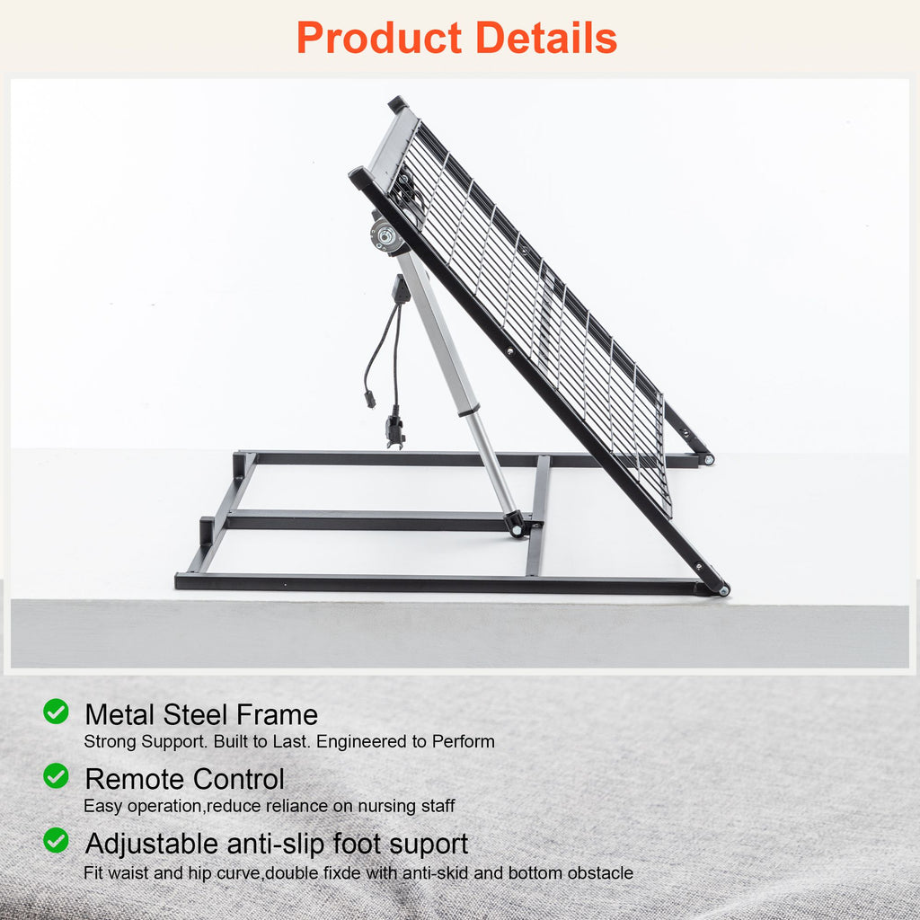 Electric Adjustable Bed Backrest with Remote Control