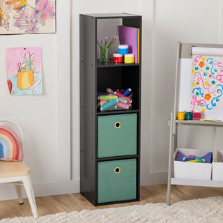 Flexible Four-Cube Open Storage Organizer