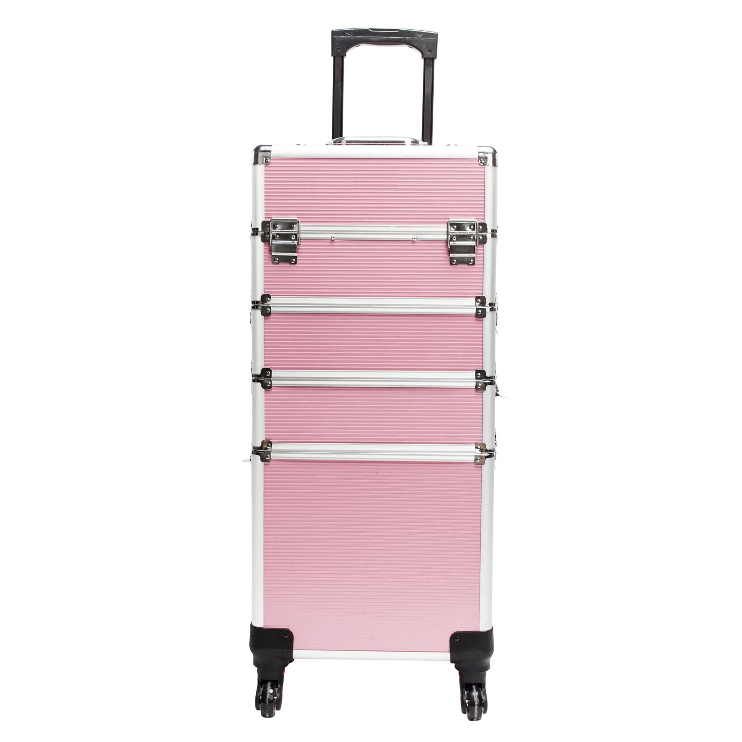 1 Aluminum Cosmetic Makeup Case Tattoo Box Pink