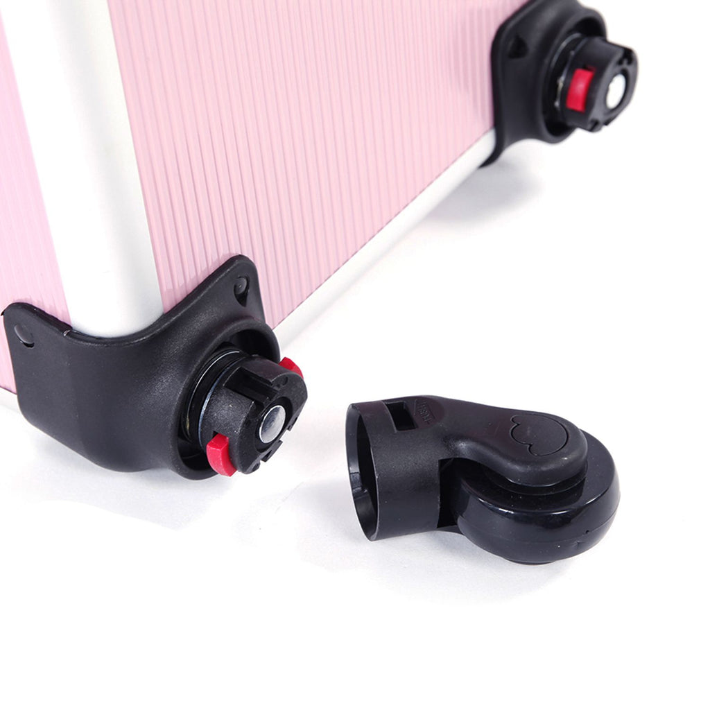 1 Aluminum Cosmetic Makeup Case Tattoo Box Pink