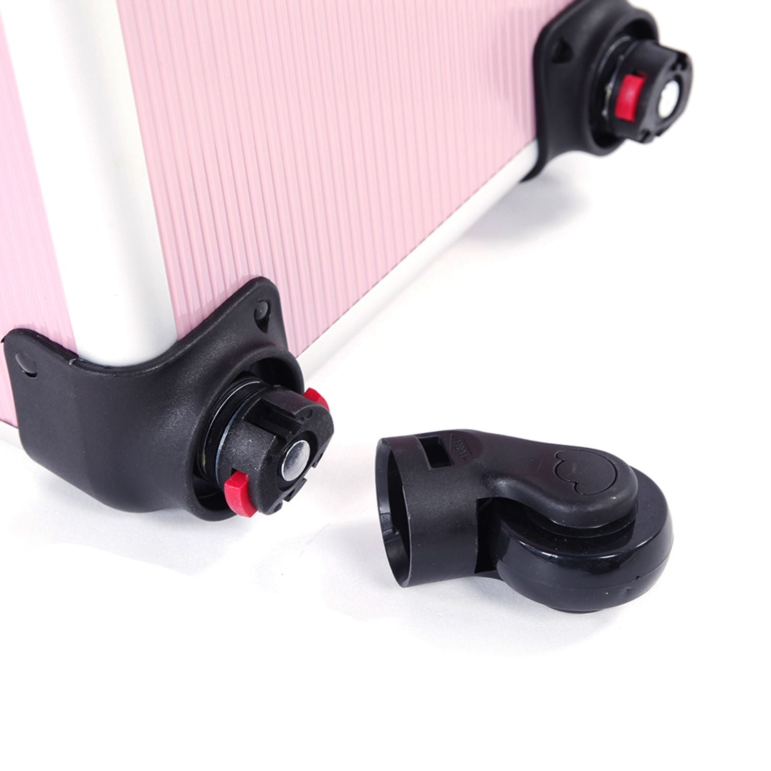 1 Aluminum Cosmetic Makeup Case Tattoo Box Pink