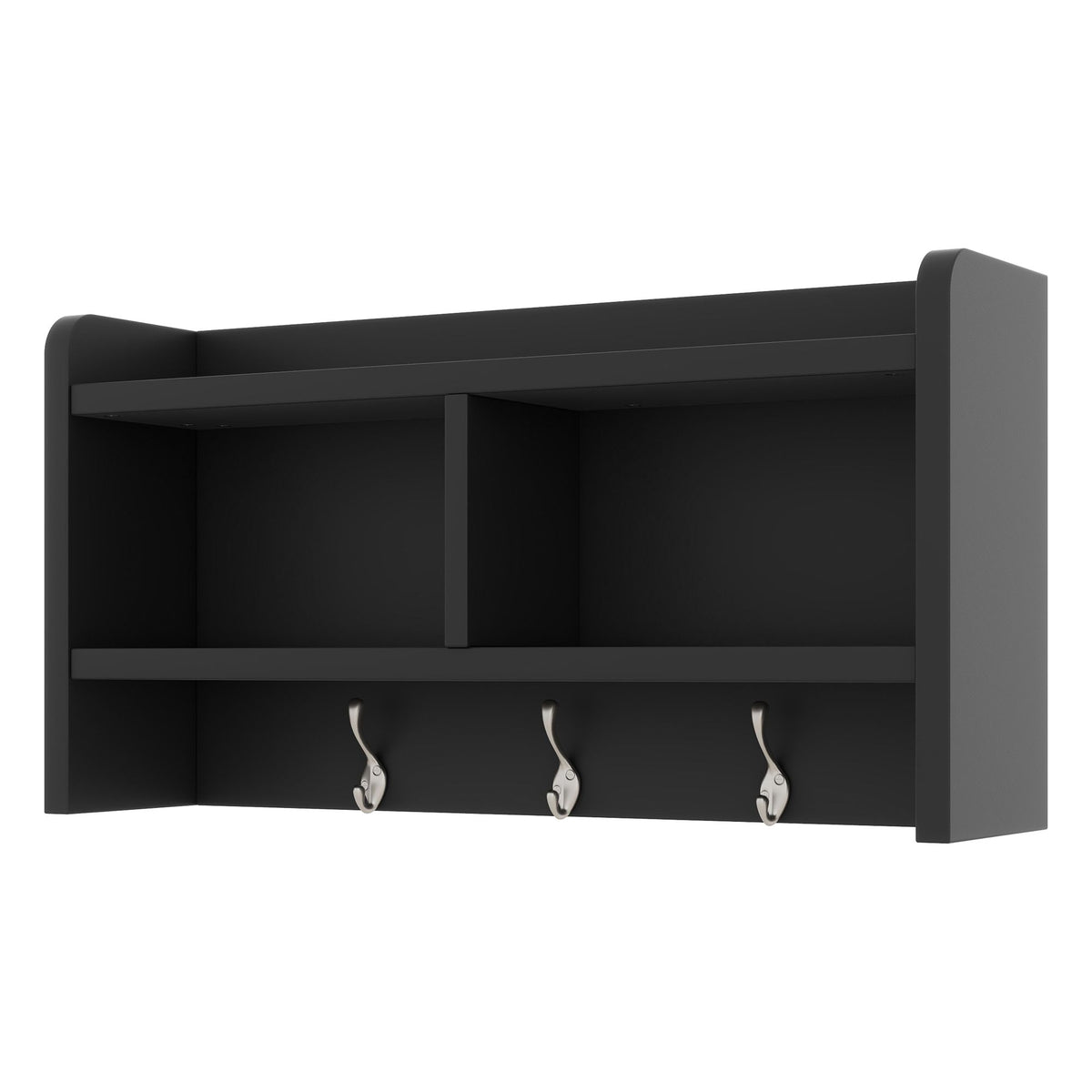 Detachable Hall Tree with Shoe Bench and Storage