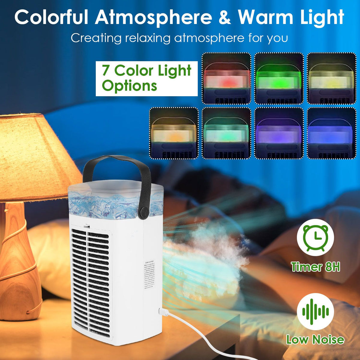 1 Portable Air Conditioner Fan – Evaporative Cooler for Home