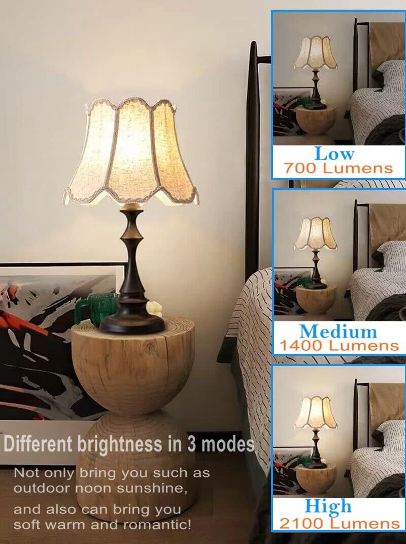 4 Pack 3-Way LED Light Bulbs