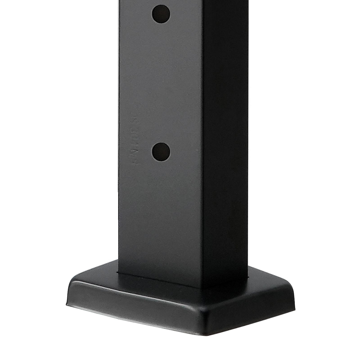 Black Pre-Drilled Cable Railing Posts