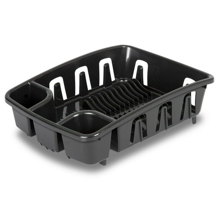 Self-Draining Dish Racks with Integrated Drainboards