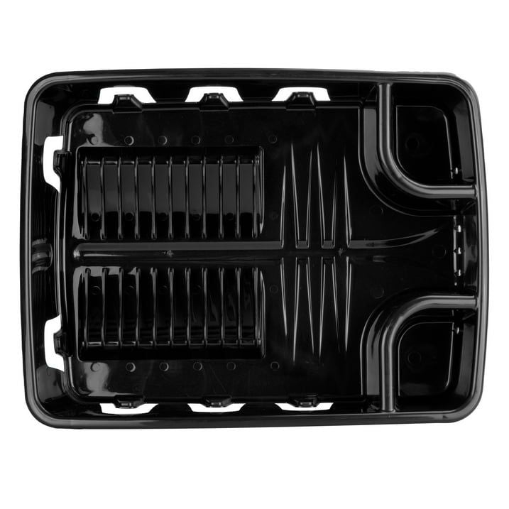 Self-Draining Dish Racks with Integrated Drainboards