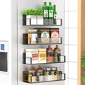 Magnetic Spice Rack Organizer for Refrigerator and Oven, 4 Pack