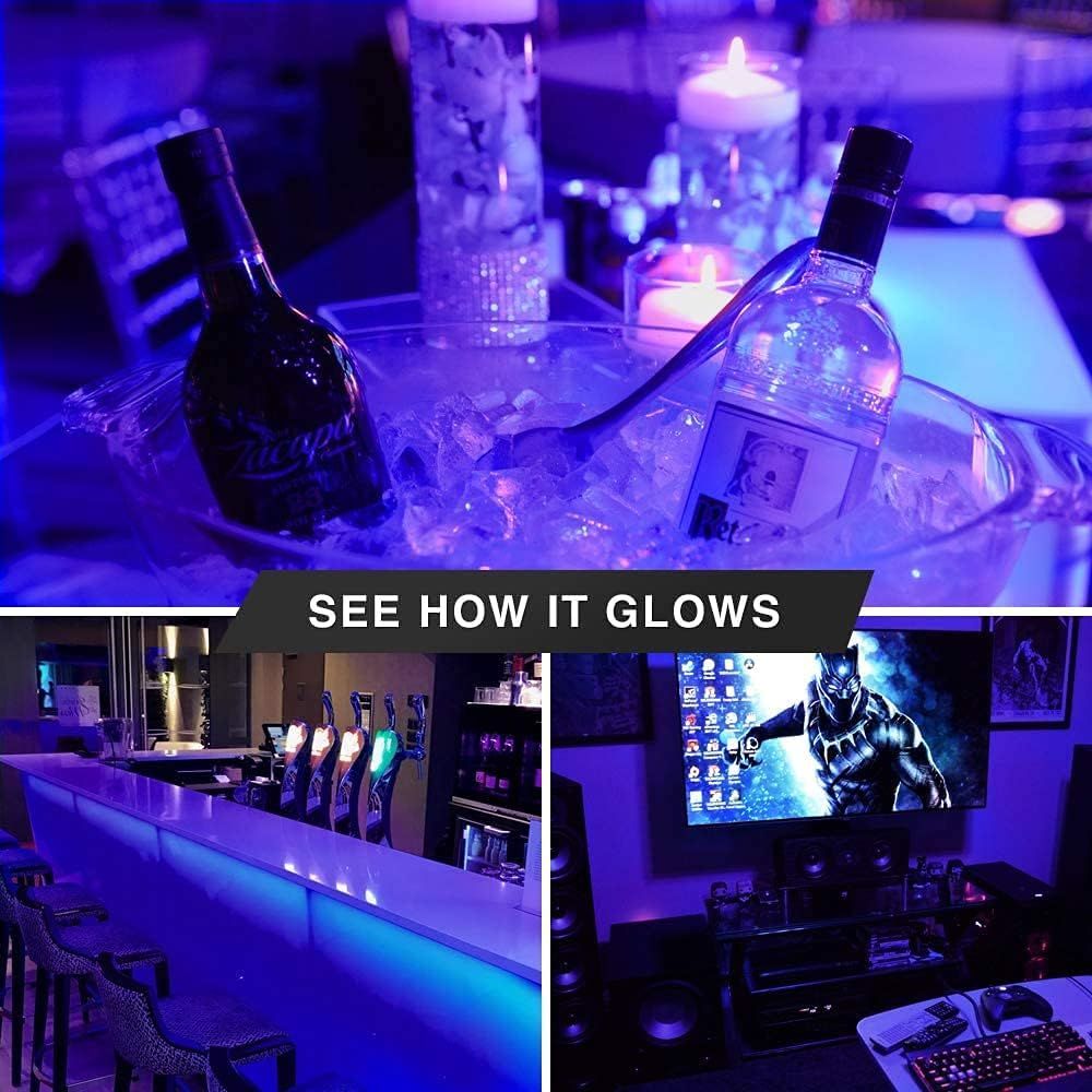 Purple Dimmable LED Flood Bulbs for Festive Lighting