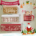 Hot Cocoa Christmas Tabletop Decor Set