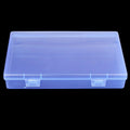 Four Rectangular Storage Boxes With Hinged Lids for Small Items