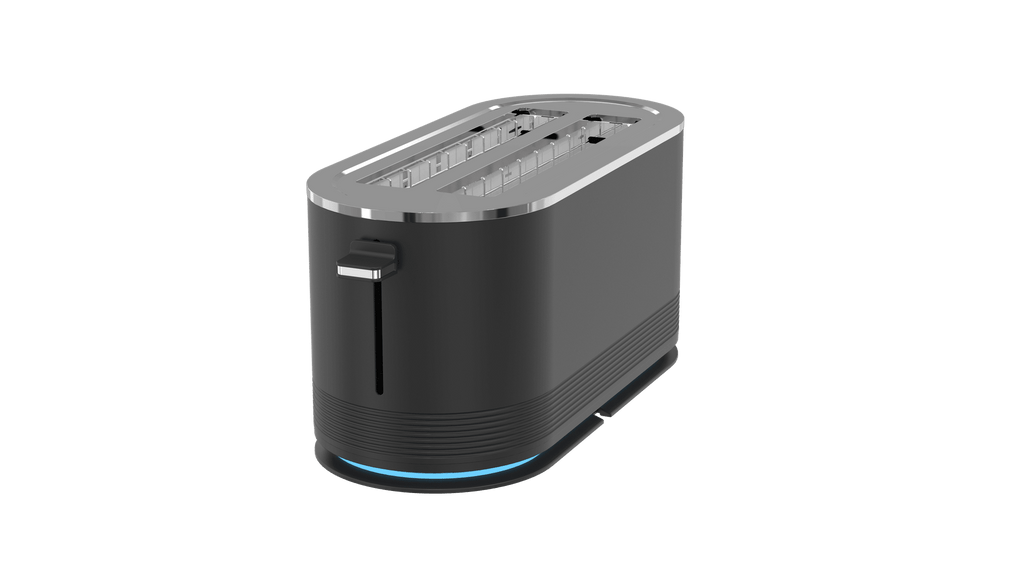 Premium Stainless Steel 4-Slice Toaster with 7 Browning Settings & Smart Modes