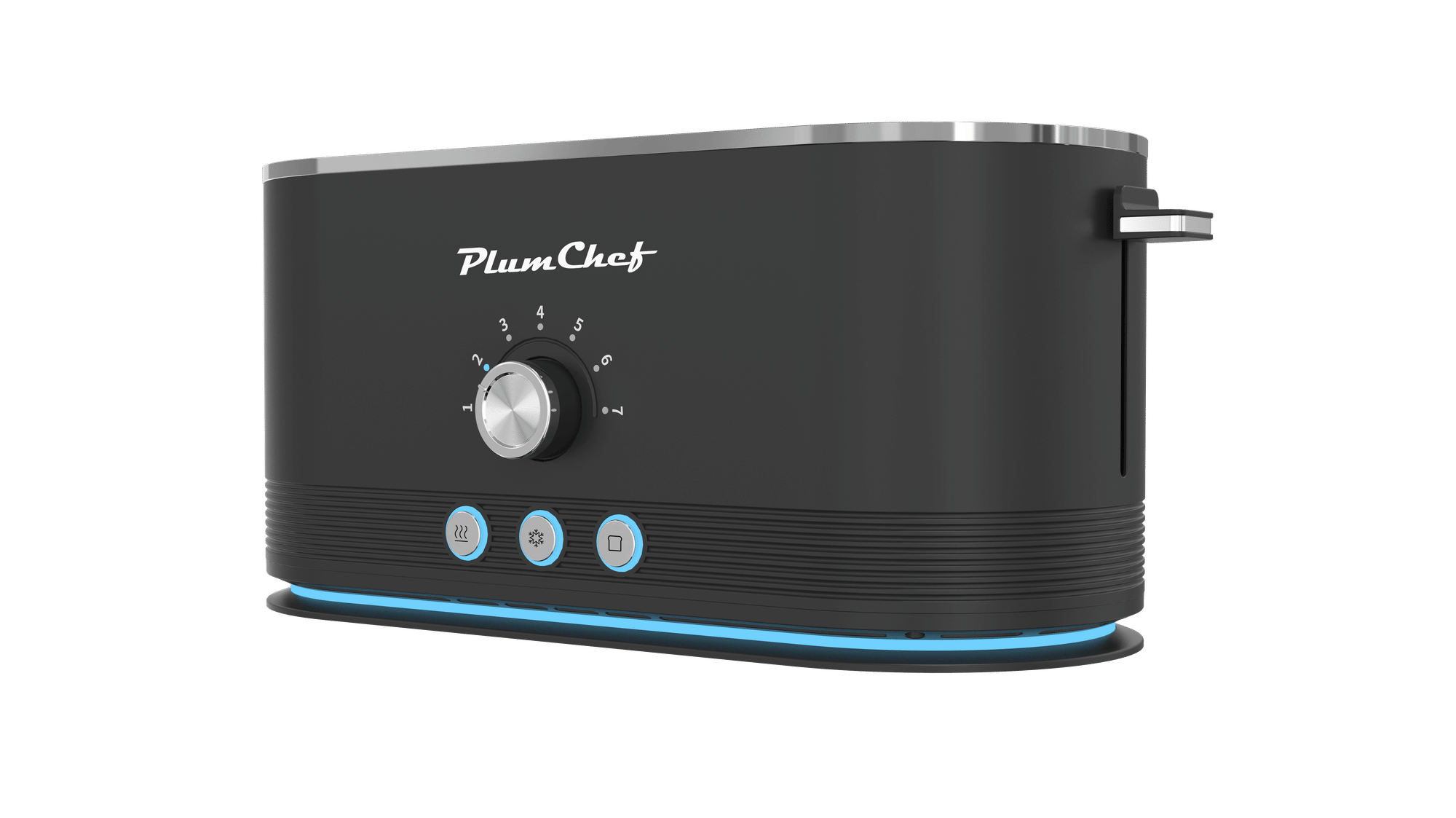 Premium Stainless Steel 4-Slice Toaster with 7 Browning Settings & Smart Modes