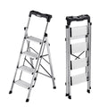 Four-Step Folding Ladder with Comfort Handgrip