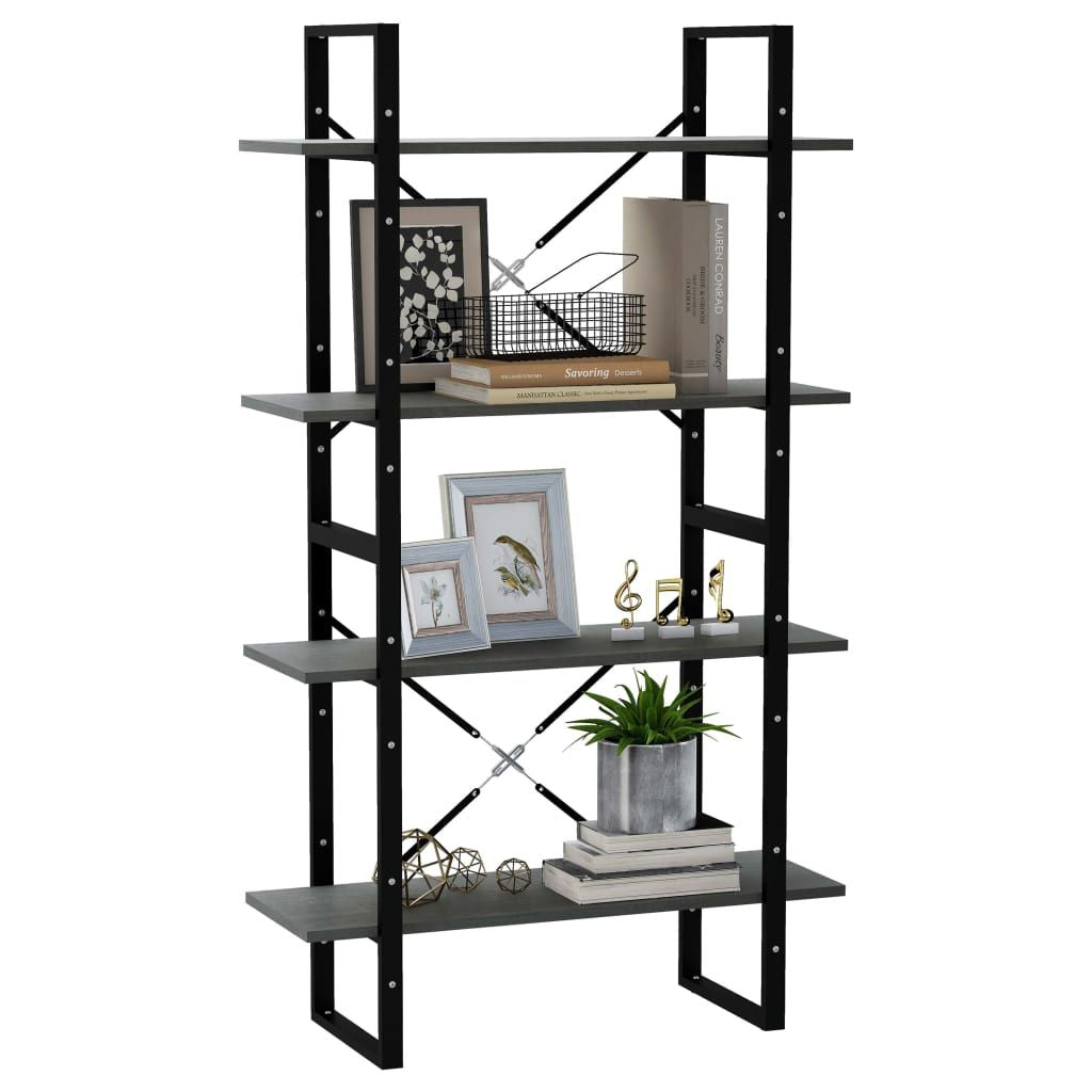 4-Tier Book Cabinet – Extra Storage for Home or Office