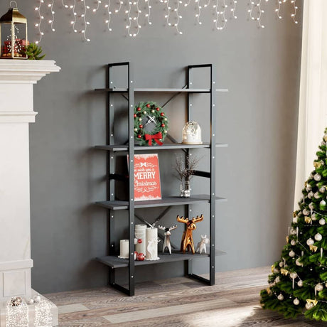 4-Tier Book Cabinet – Extra Storage for Home or Office