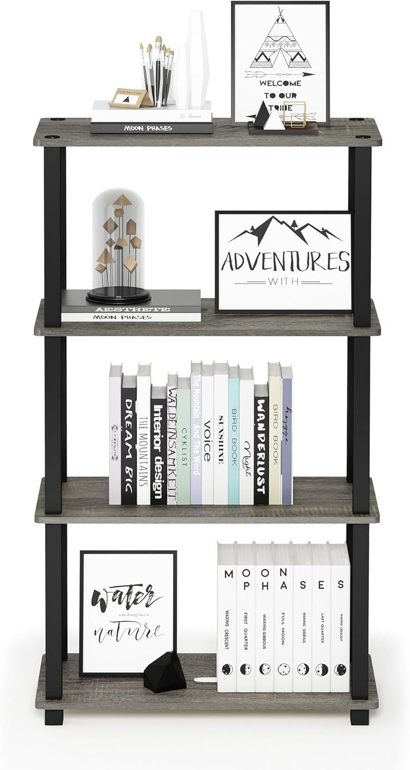 4-Tier Open Shelf for Effortless Home Organization