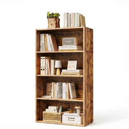 Flexible Open Bookcase for Everyday Display