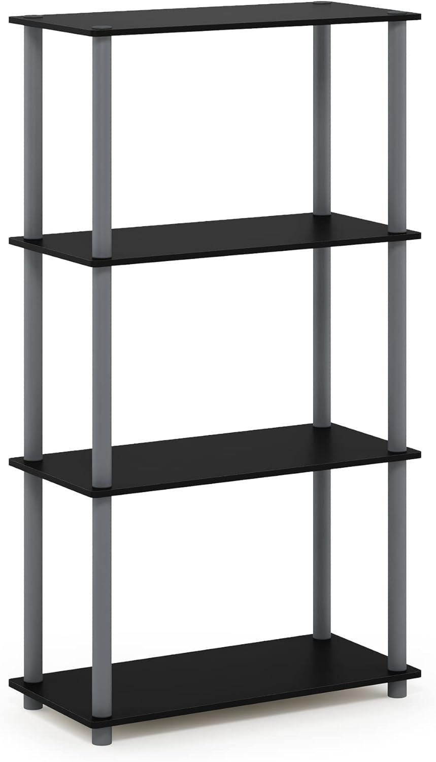 Toolless 4-Tier Corner Shelf for Organized Storage