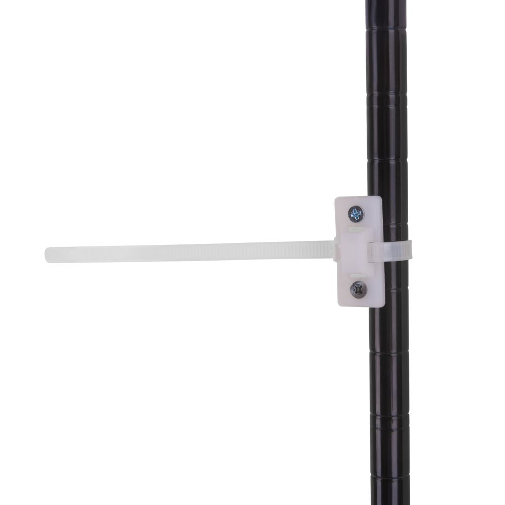 4-Tier Open Wire Shelving Unit – Easy Assembly, Versatile Use
