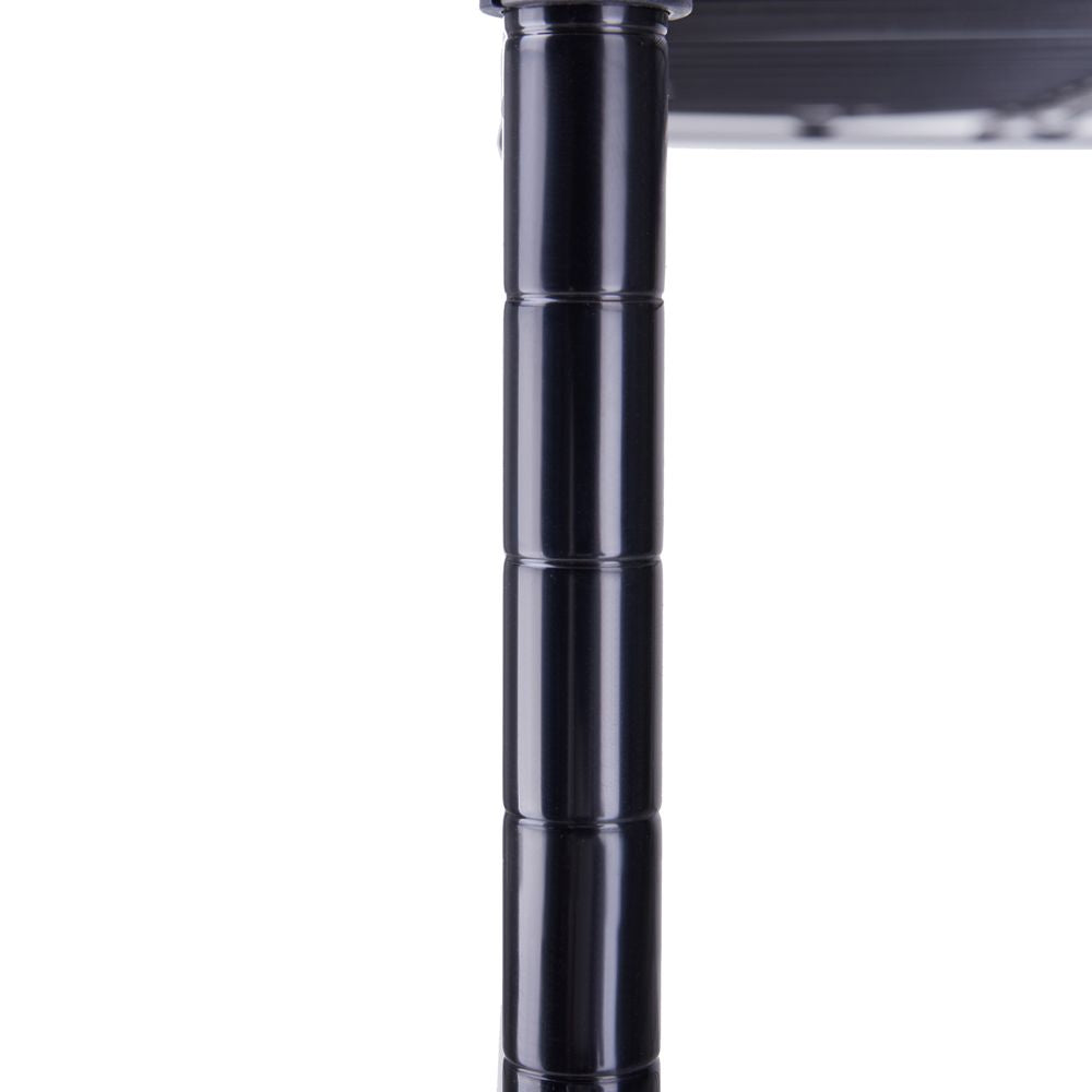 4-Tier Open Wire Shelving Unit – Easy Assembly, Versatile Use