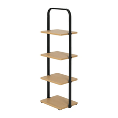 Compact 4-Tier Shoe Ladder for Entryways