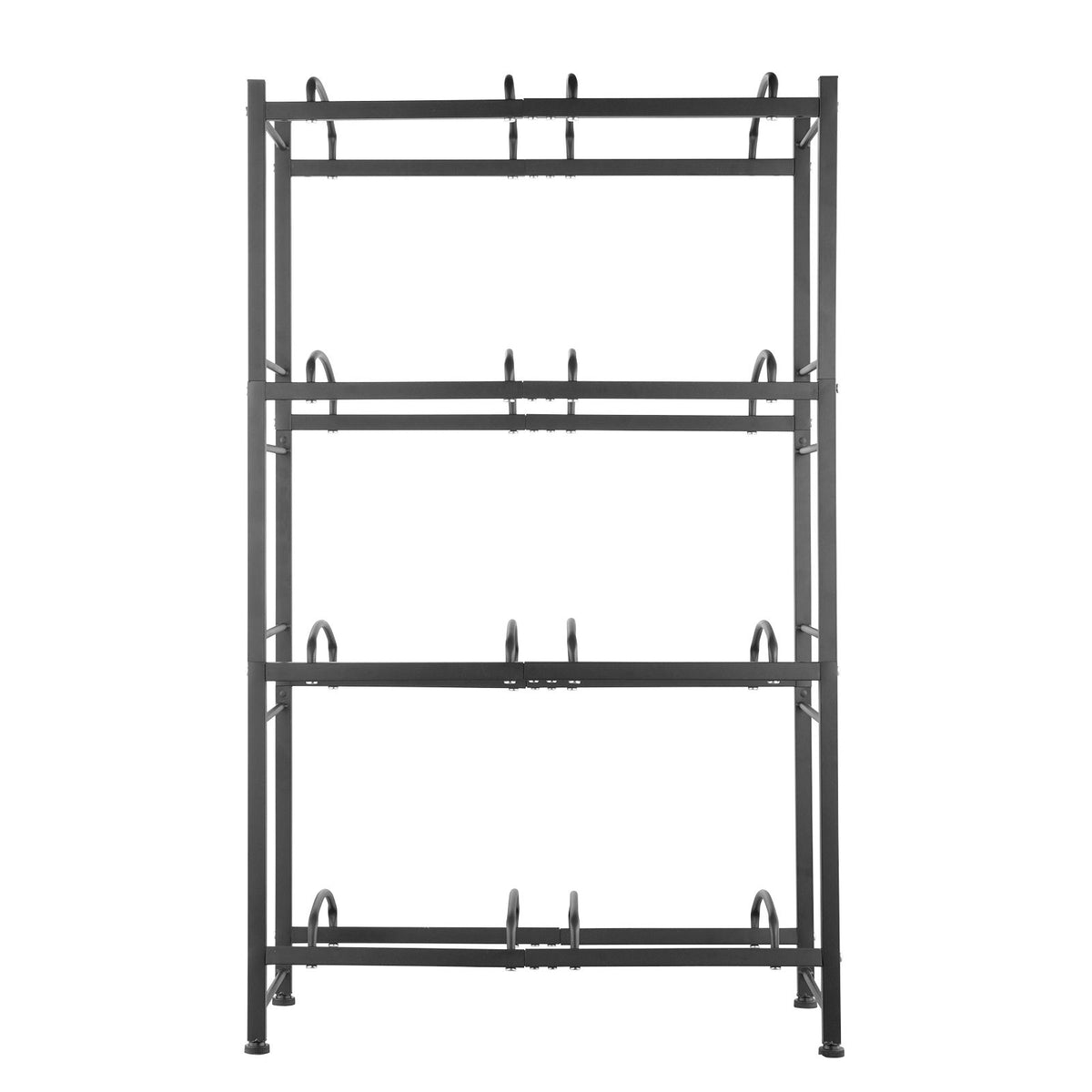 Four-Tier Double-Row Water Jug Organizer
