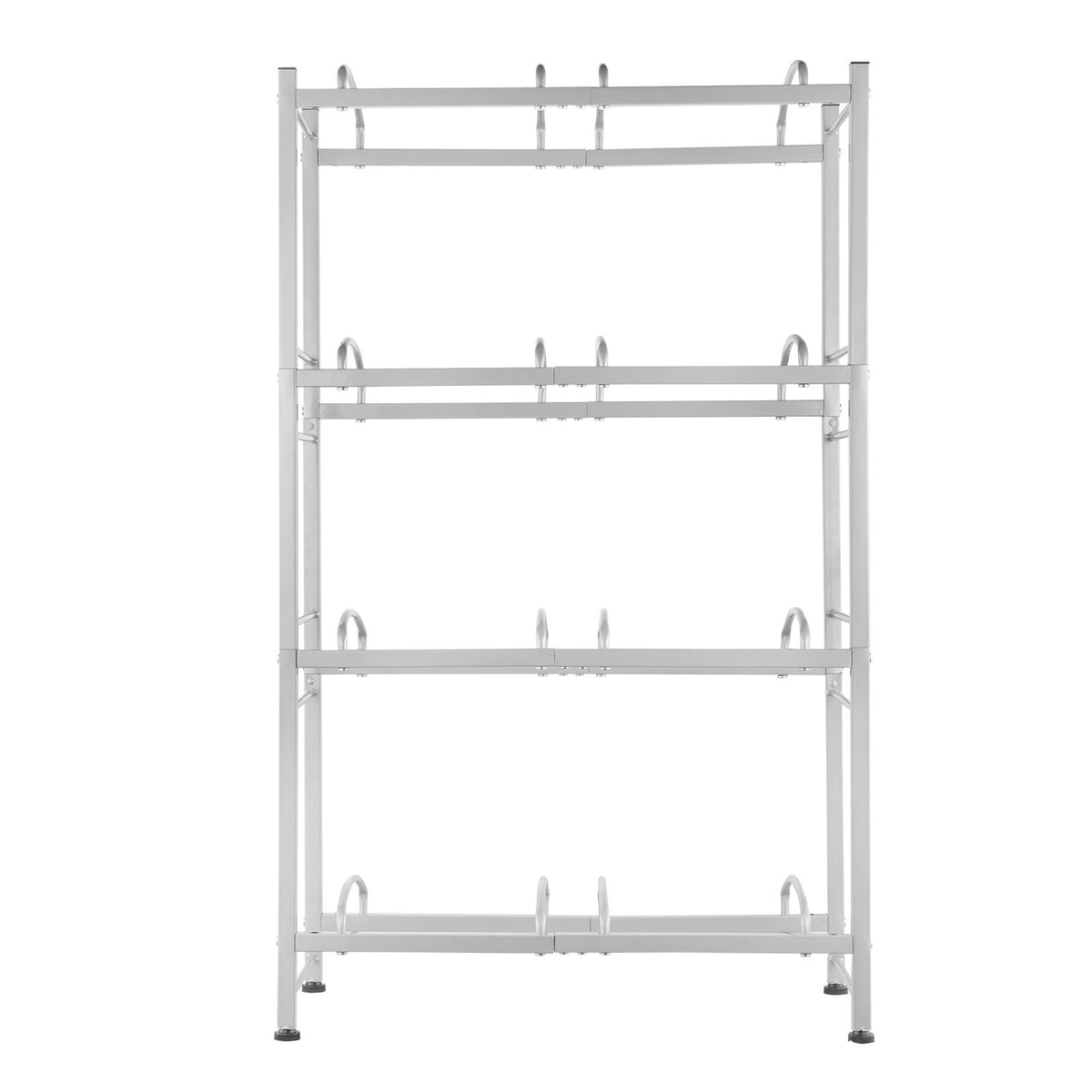 Four-Tier Double-Row Water Jug Organizer