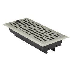 2-Pack practical Floor Registers, Adjustable Airflow Vents for Home & Office