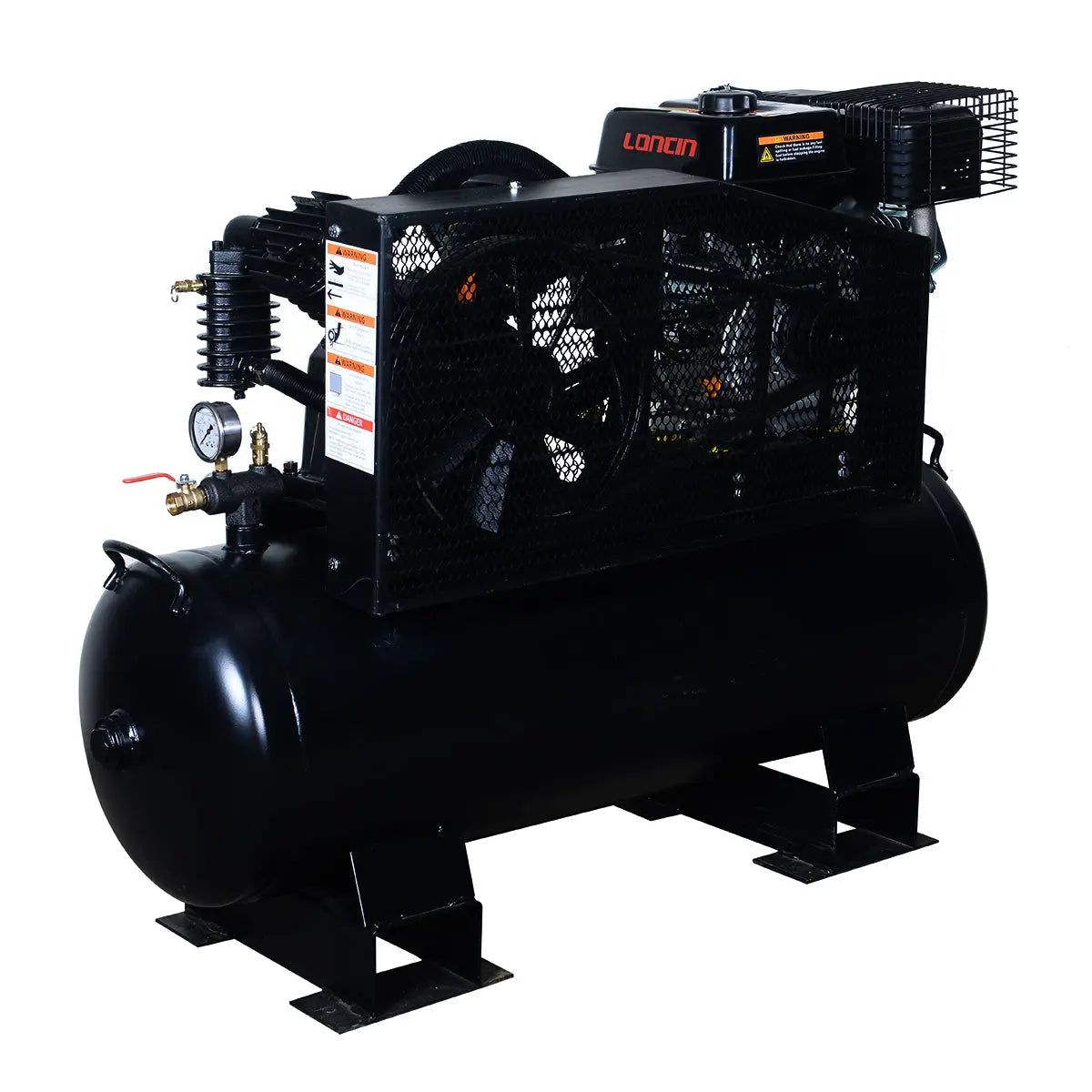 2-Stage 40 Gallon Truck Mounted Air Compressor – OHV Engine, 18.7 CFM @ 90 PSI