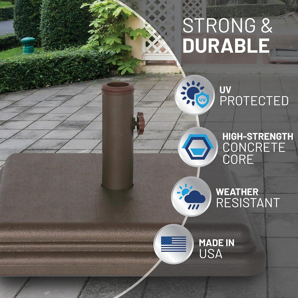 Secure Umbrella Base for Patio Table – practical & Adjustable