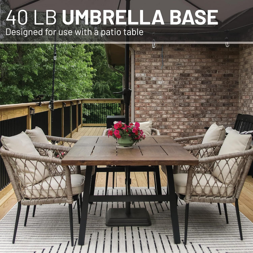 Secure Umbrella Base for Patio Table – practical & Adjustable