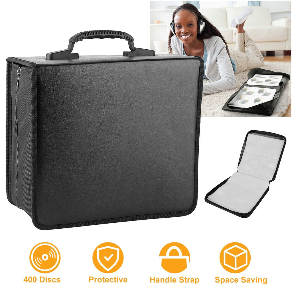 Portable CD and DVD Storage Binder