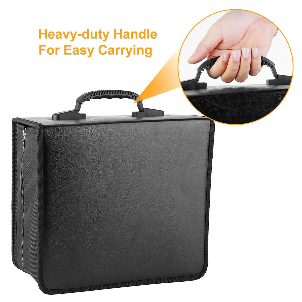 Portable CD and DVD Storage Binder