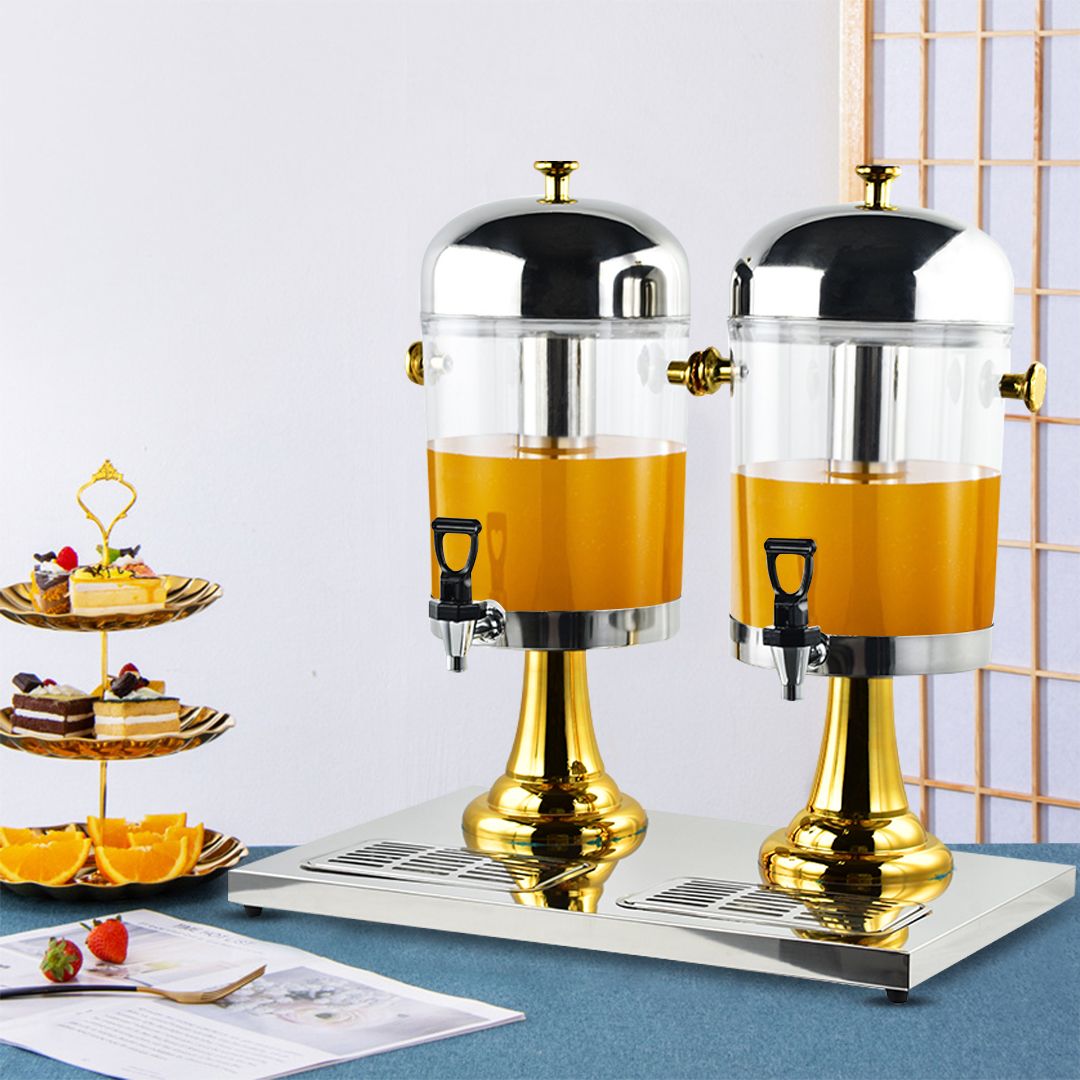Modern Dual Beverage Dispenser for Hosted Drink Service