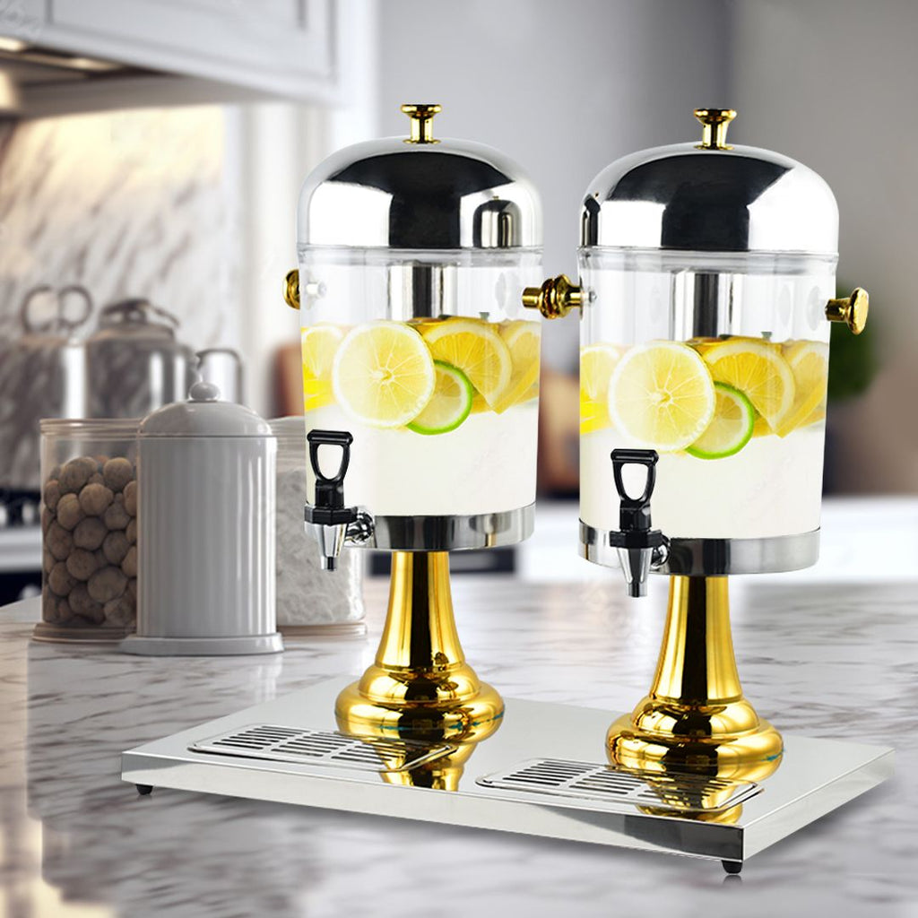 Modern Dual Beverage Dispenser for Hosted Drink Service
