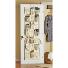 42-Pocket over-the-door Hanging Organizer Canvas