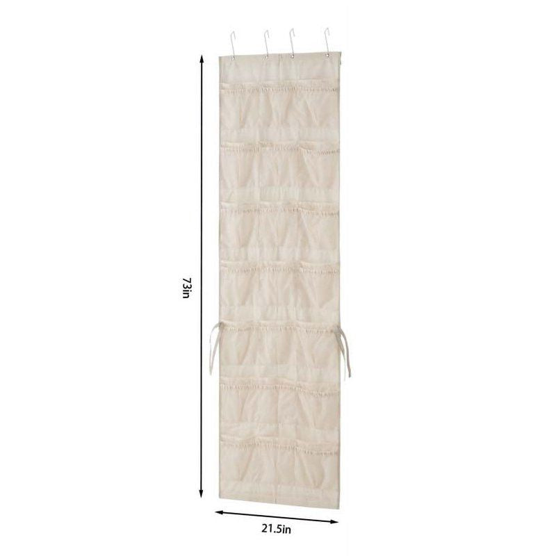 42-Pocket over-the-door Hanging Organizer Canvas