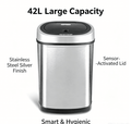 Touchless Sensor Trash Can with Adjustable Closing Delay