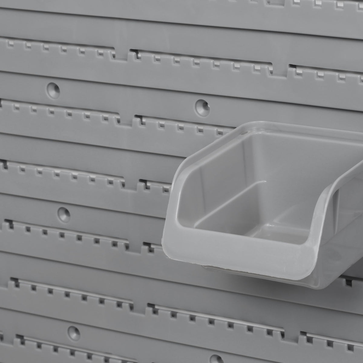 Orange 44-Piece Wall-Mounted Pegboard Tool Organizer with Bins and Hooks