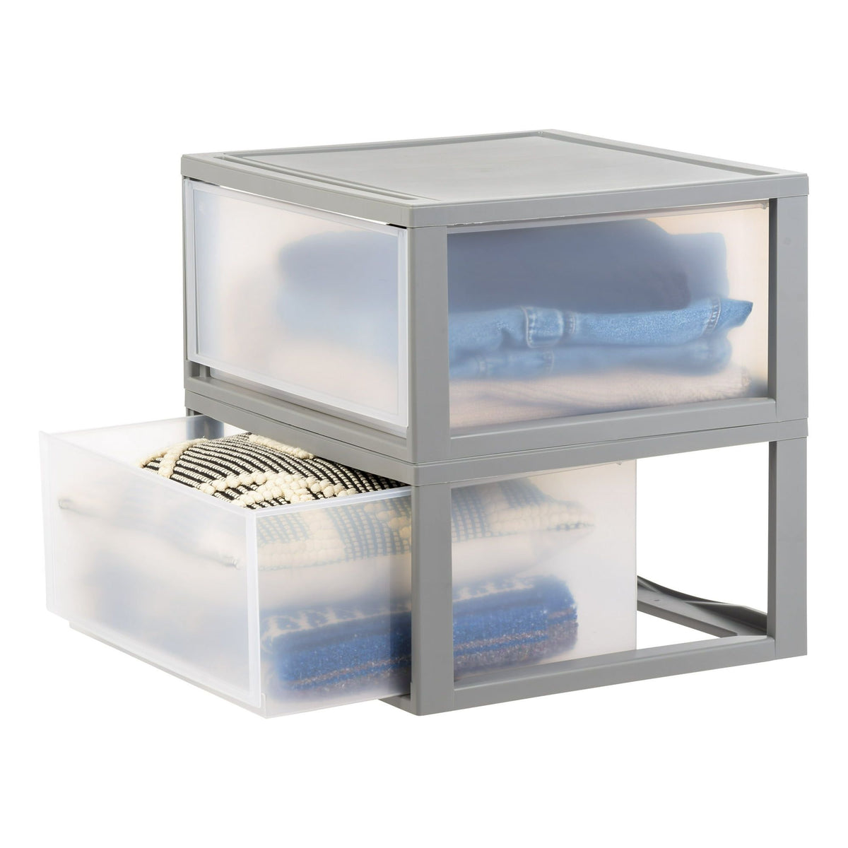 Modular Under-Bed Storage Drawers, Set of Two