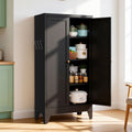 Freestanding Pantry Cabinet with Flexible Storage