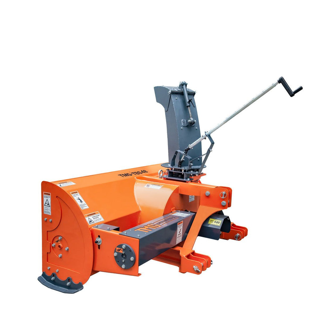 Tractor Snow Blower with Directional Chute