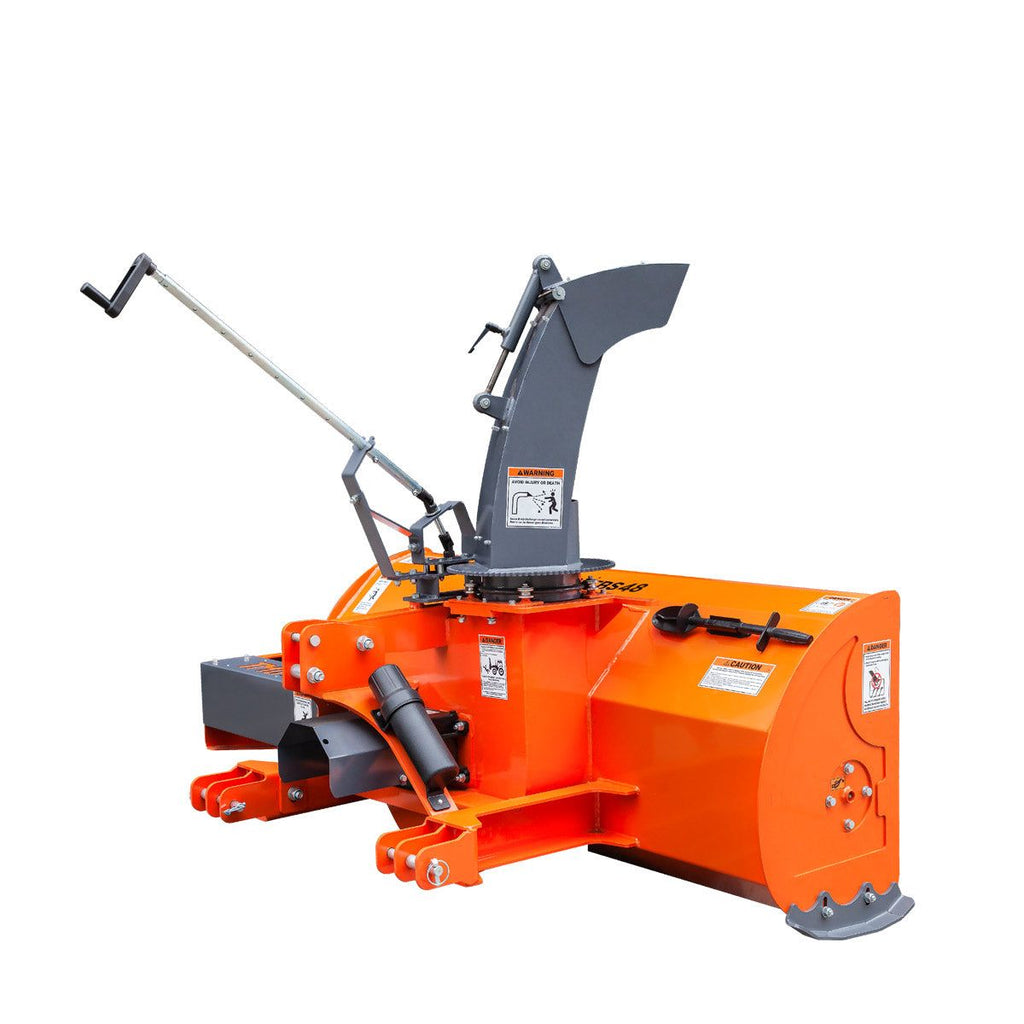 Tractor Snow Blower with Directional Chute